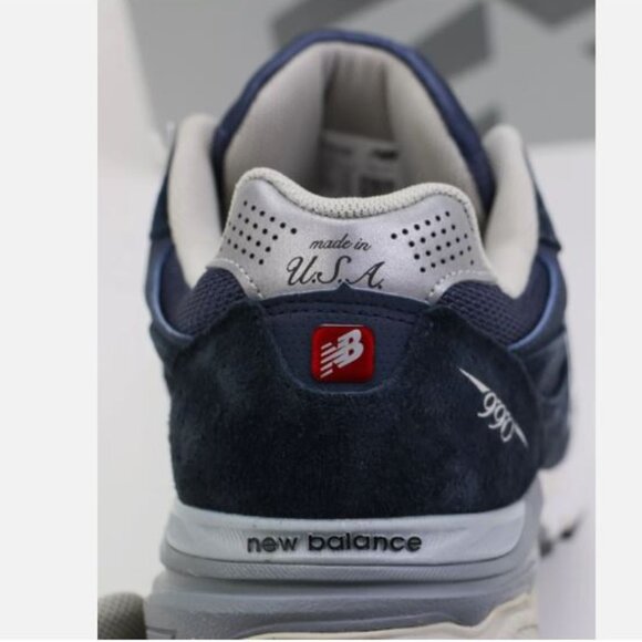 New Balance 990v3 Men's Shoes M990NB3 Size US 10.5 Made in USA Navy Denim MiUSA - Picture 12 of 16
